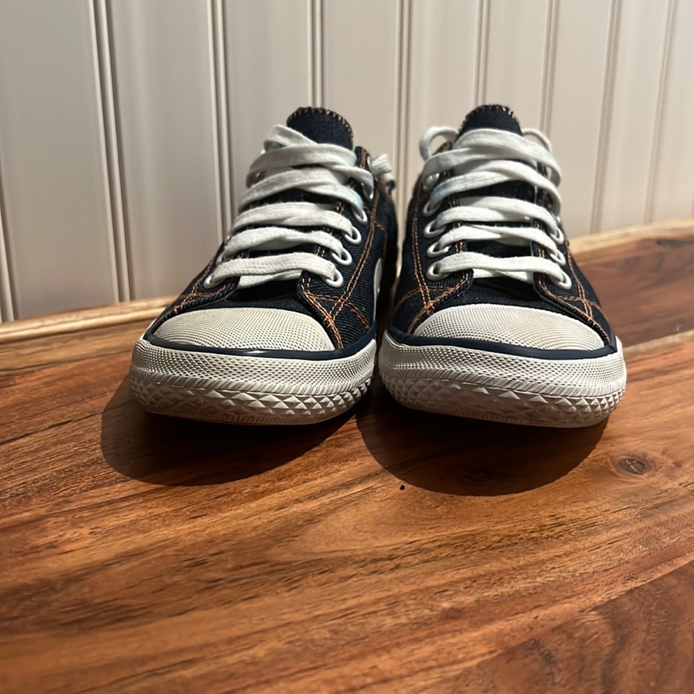 BOBS From Sketchers Blue Canvas Denim Shoes-Like New - Picture 4 of 14